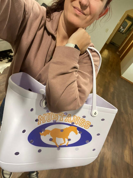CUSTOM MASCOT TOTE BAGS