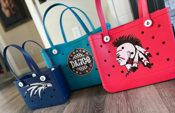 CUSTOM MASCOT TOTE BAGS
