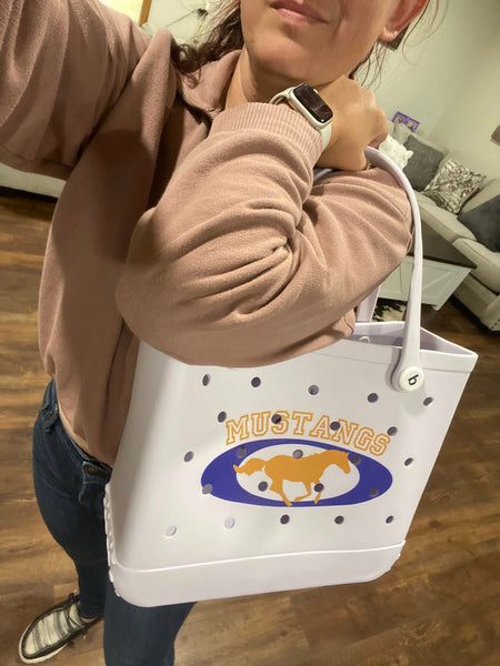CUSTOM MASCOT TOTE BAGS