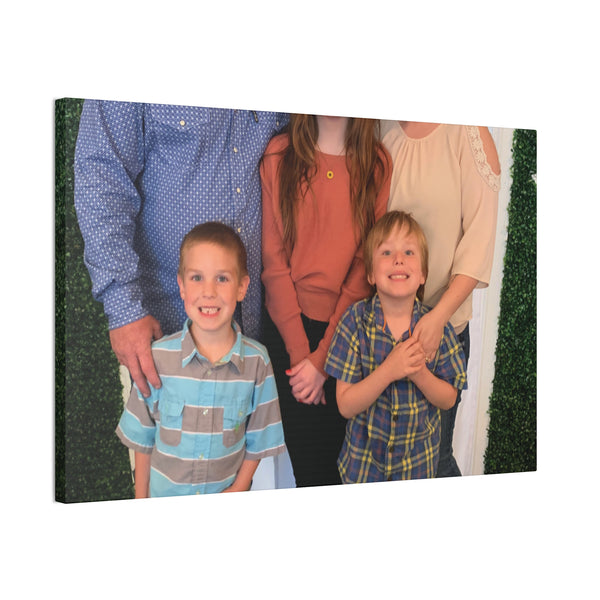 Custom Family Canvas Print, Wall Art, Home Decor, Family Portrait, Gift Idea for Holidays, Personalized Art for Family