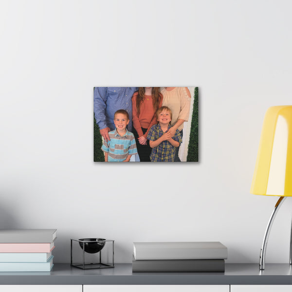 Custom Family Canvas Print, Wall Art, Home Decor, Family Portrait, Gift Idea for Holidays, Personalized Art for Family