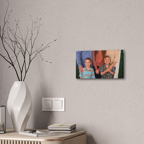 Custom Family Canvas Print, Wall Art, Home Decor, Family Portrait, Gift Idea for Holidays, Personalized Art for Family
