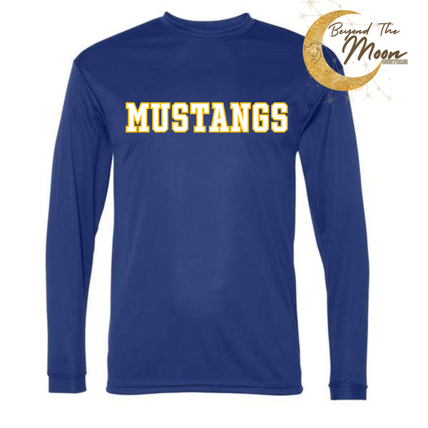 MUSTANGS TEAM WELLS 4TH GRADE GIRLS - BLUE