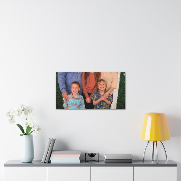 Custom Family Canvas Print, Wall Art, Home Decor, Family Portrait, Gift Idea for Holidays, Personalized Art for Family