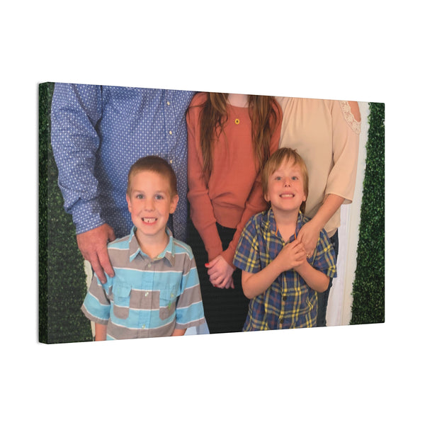Custom Family Canvas Print, Wall Art, Home Decor, Family Portrait, Gift Idea for Holidays, Personalized Art for Family