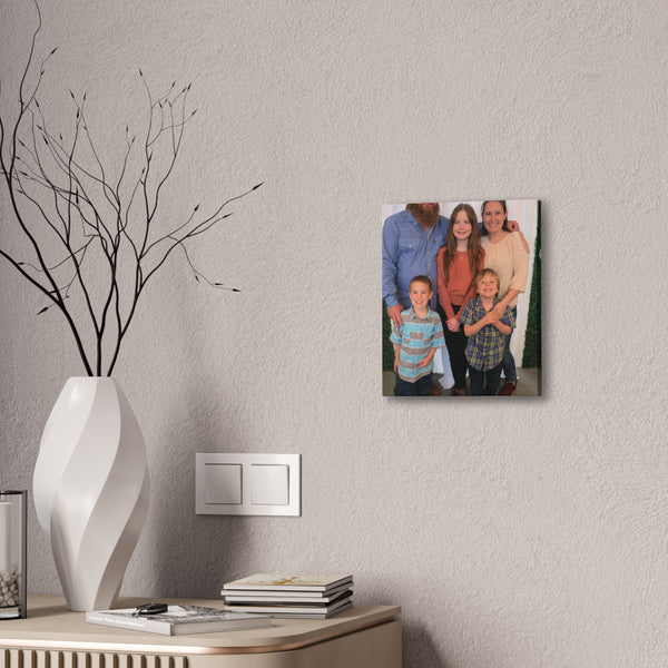 Custom Family Canvas Print, Wall Art, Home Decor, Family Portrait, Gift Idea for Holidays, Personalized Art for Family