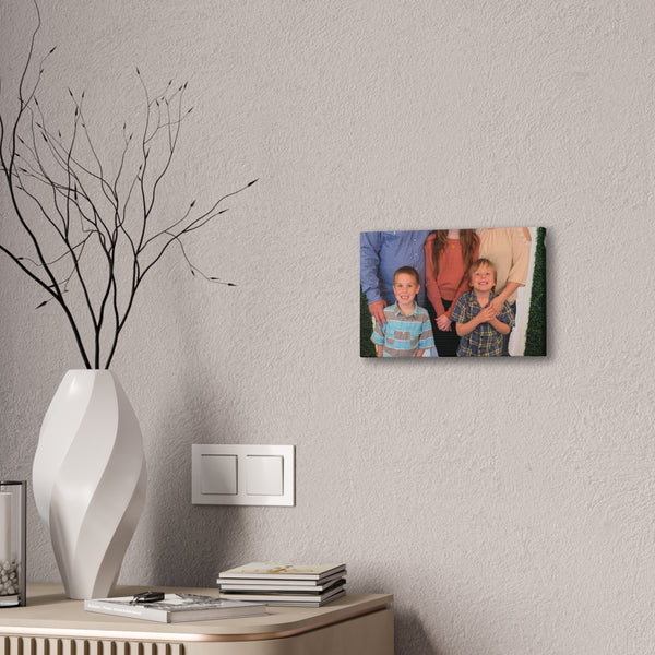 Custom Family Canvas Print, Wall Art, Home Decor, Family Portrait, Gift Idea for Holidays, Personalized Art for Family