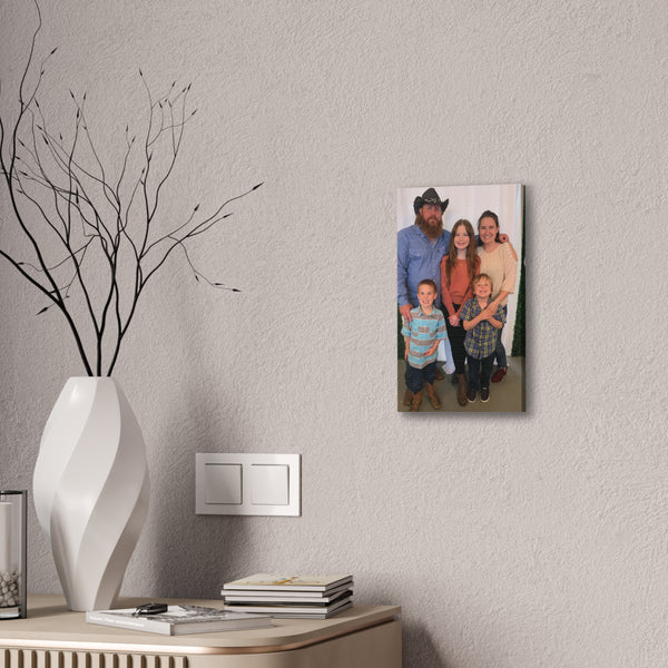 Custom Family Canvas Print, Wall Art, Home Decor, Family Portrait, Gift Idea for Holidays, Personalized Art for Family