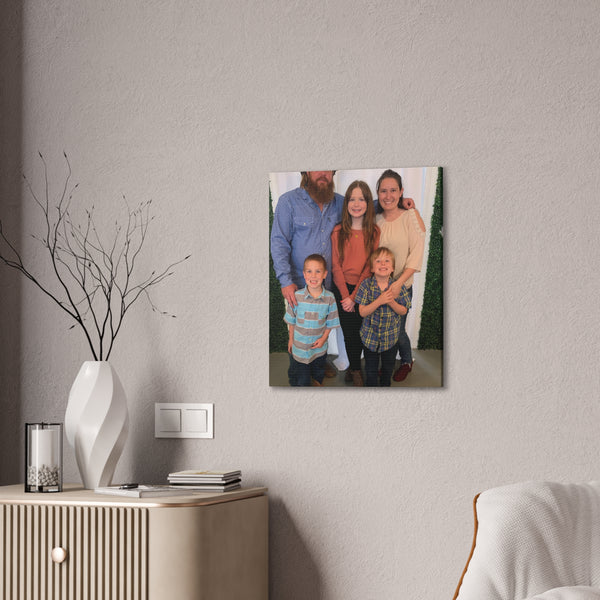 Custom Family Canvas Print, Wall Art, Home Decor, Family Portrait, Gift Idea for Holidays, Personalized Art for Family
