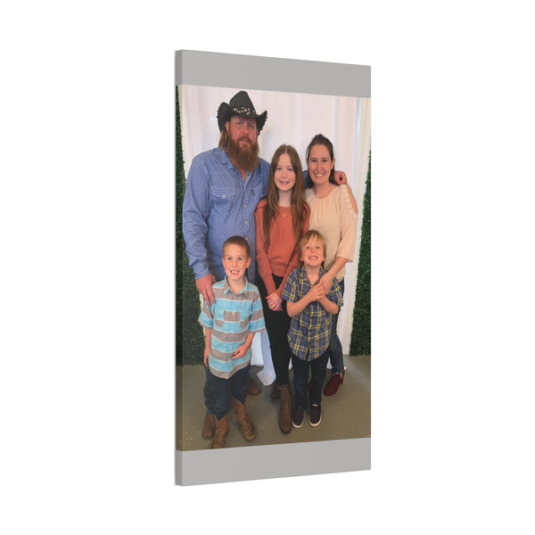 Custom Family Canvas Print, Wall Art, Home Decor, Family Portrait, Gift Idea for Holidays, Personalized Art for Family