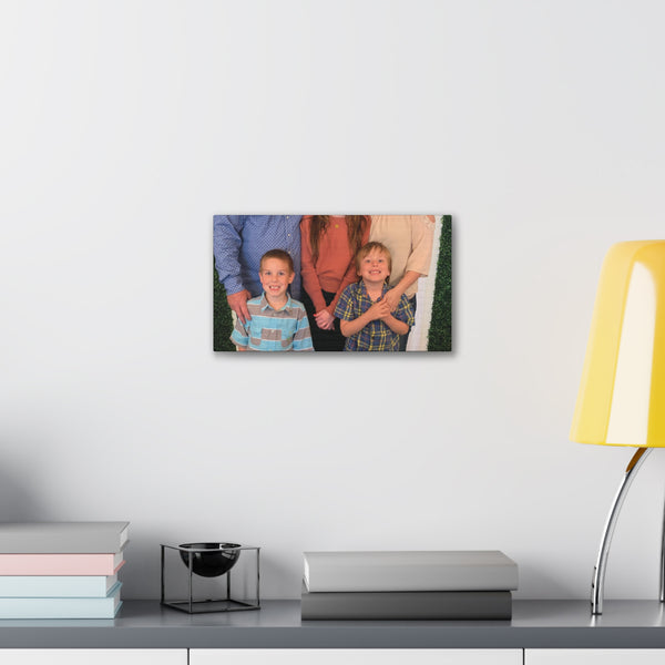 Custom Family Canvas Print, Wall Art, Home Decor, Family Portrait, Gift Idea for Holidays, Personalized Art for Family