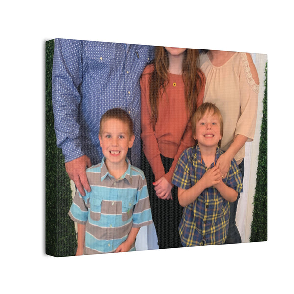 Custom Family Canvas Print, Wall Art, Home Decor, Family Portrait, Gift Idea for Holidays, Personalized Art for Family