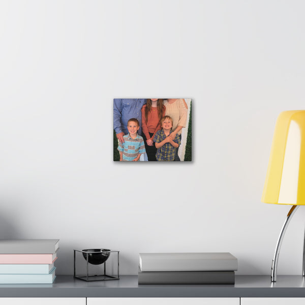Custom Family Canvas Print, Wall Art, Home Decor, Family Portrait, Gift Idea for Holidays, Personalized Art for Family