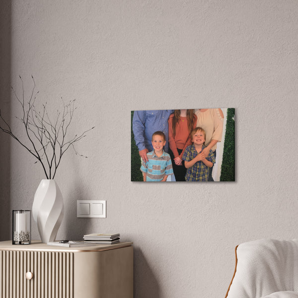 Custom Family Canvas Print, Wall Art, Home Decor, Family Portrait, Gift Idea for Holidays, Personalized Art for Family
