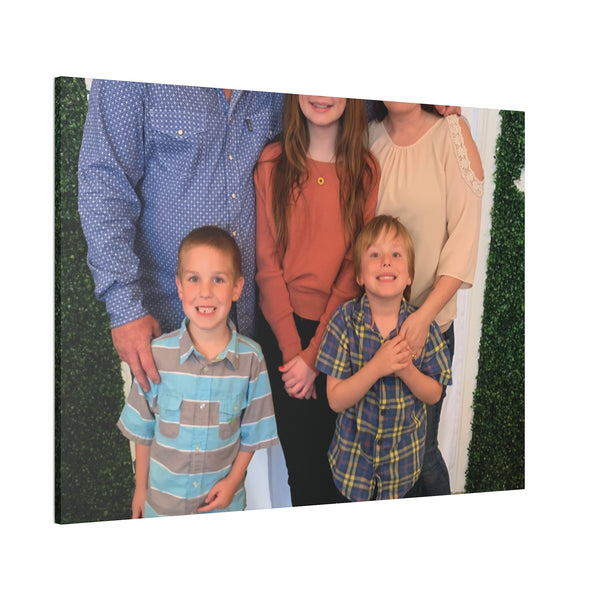 Custom Family Canvas Print, Wall Art, Home Decor, Family Portrait, Gift Idea for Holidays, Personalized Art for Family