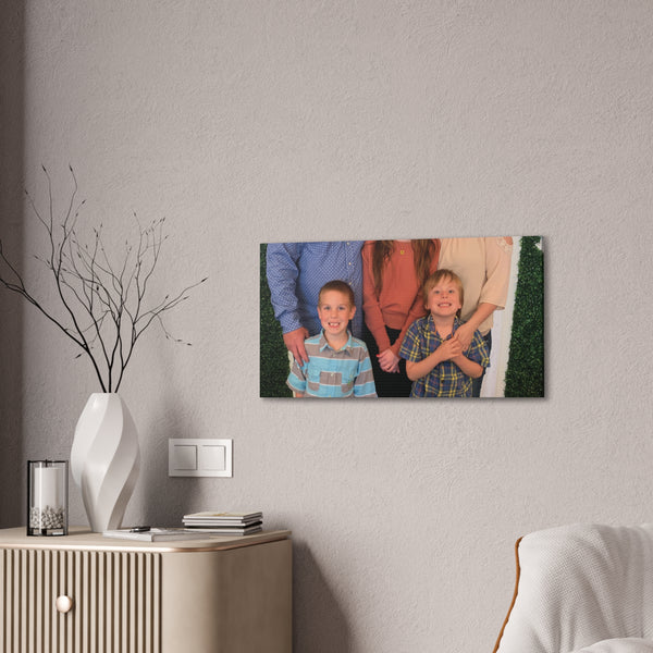 Custom Family Canvas Print, Wall Art, Home Decor, Family Portrait, Gift Idea for Holidays, Personalized Art for Family