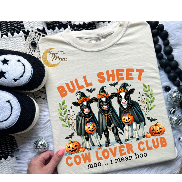 BULL SHEET COW LOVER CLUB