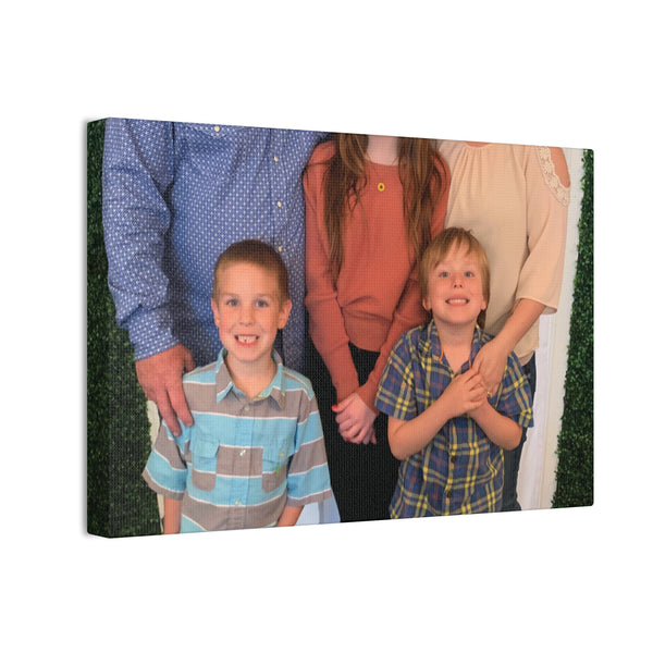 Custom Family Canvas Print, Wall Art, Home Decor, Family Portrait, Gift Idea for Holidays, Personalized Art for Family