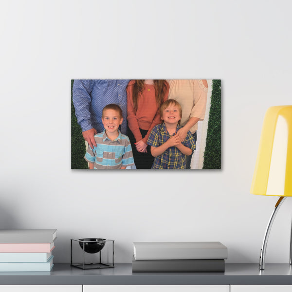 Custom Family Canvas Print, Wall Art, Home Decor, Family Portrait, Gift Idea for Holidays, Personalized Art for Family