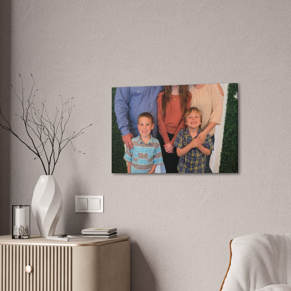 Custom Family Canvas Print, Wall Art, Home Decor, Family Portrait, Gift Idea for Holidays, Personalized Art for Family