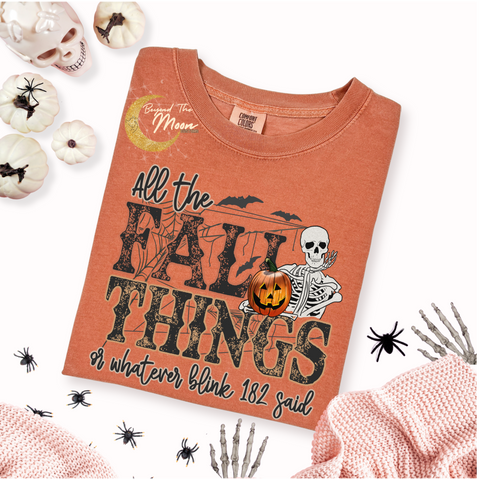 ALL THE FALL THINGS