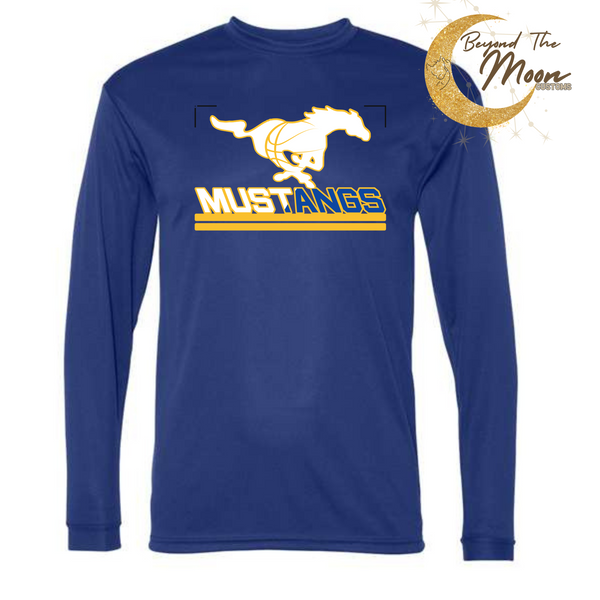 MUSTANGS TEAM MOORE 2ND GRADE BOYS - WHITE