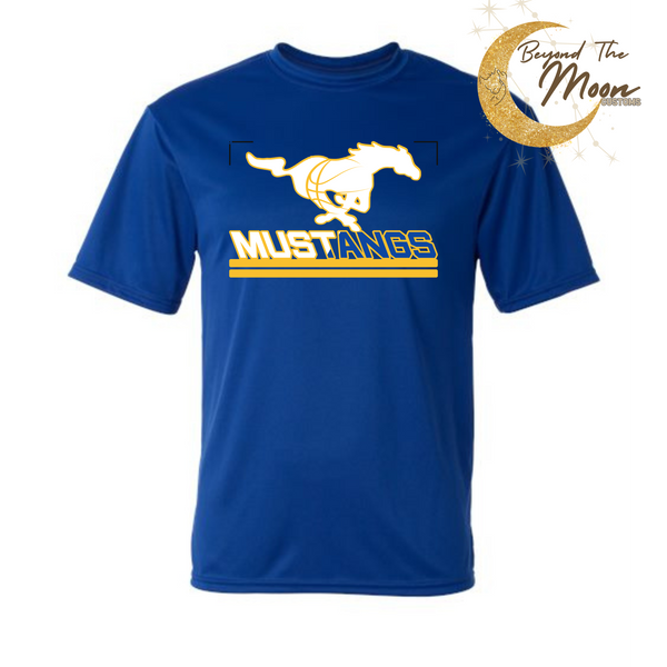 MUSTANGS TEAM MOORE 2ND GRADE BOYS - WHITE