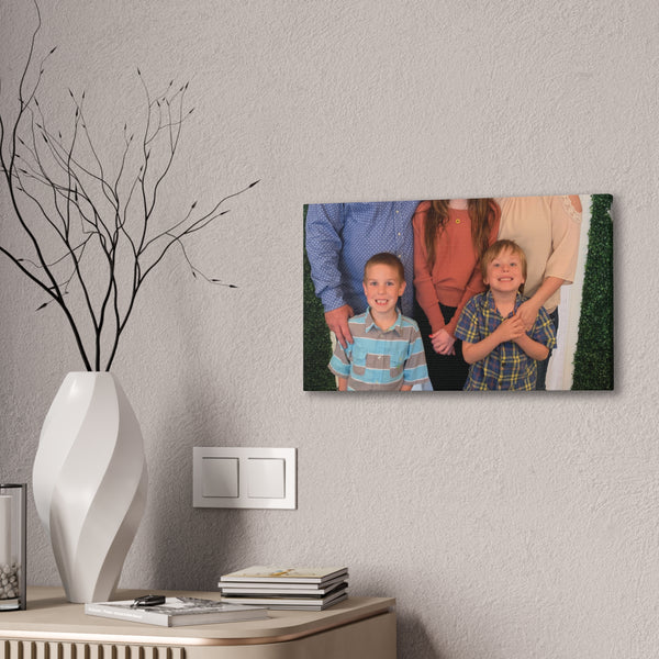 Custom Family Canvas Print, Wall Art, Home Decor, Family Portrait, Gift Idea for Holidays, Personalized Art for Family