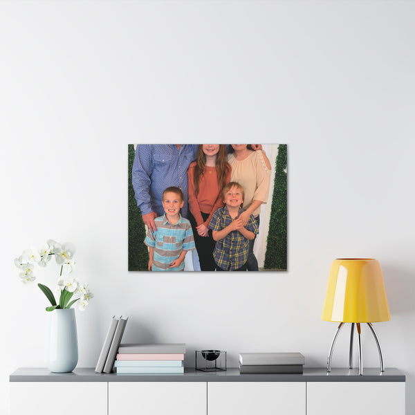 Custom Family Canvas Print, Wall Art, Home Decor, Family Portrait, Gift Idea for Holidays, Personalized Art for Family