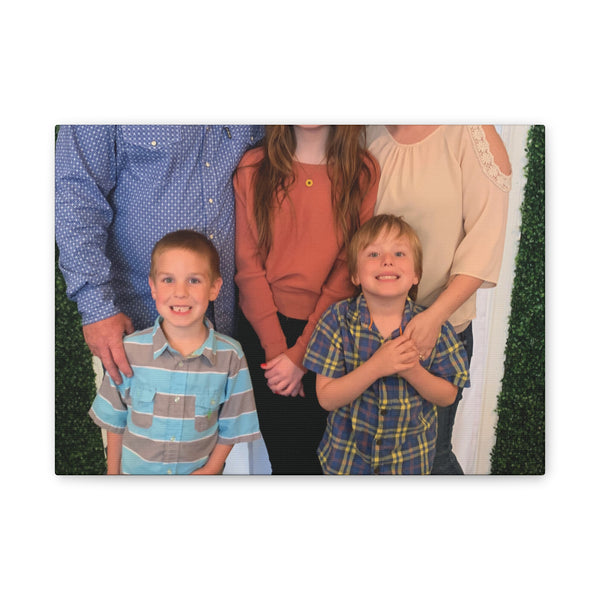 Custom Family Canvas Print, Wall Art, Home Decor, Family Portrait, Gift Idea for Holidays, Personalized Art for Family