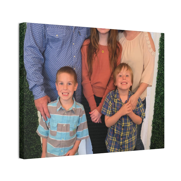 Custom Family Canvas Print, Wall Art, Home Decor, Family Portrait, Gift Idea for Holidays, Personalized Art for Family