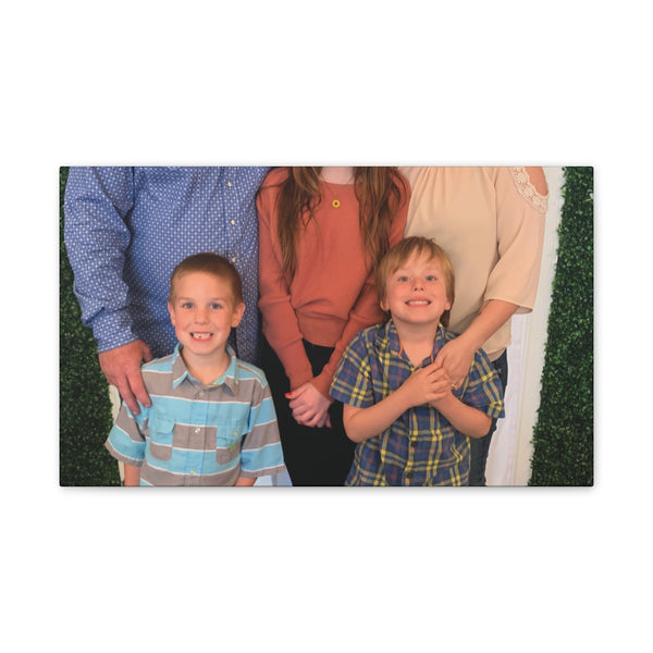 Custom Family Canvas Print, Wall Art, Home Decor, Family Portrait, Gift Idea for Holidays, Personalized Art for Family