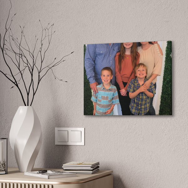 Custom Family Canvas Print, Wall Art, Home Decor, Family Portrait, Gift Idea for Holidays, Personalized Art for Family