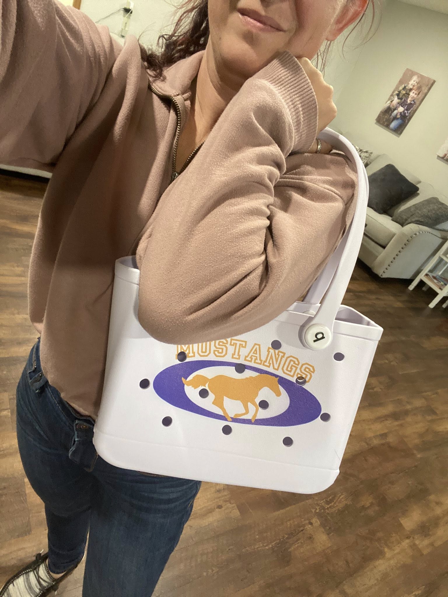 CUSTOM MASCOT TOTE BAGS