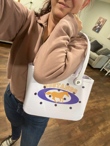 CUSTOM MASCOT TOTE BAGS