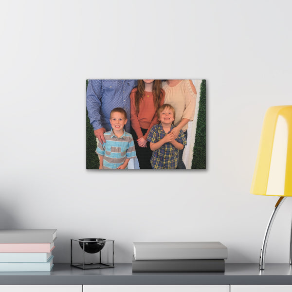 Custom Family Canvas Print, Wall Art, Home Decor, Family Portrait, Gift Idea for Holidays, Personalized Art for Family