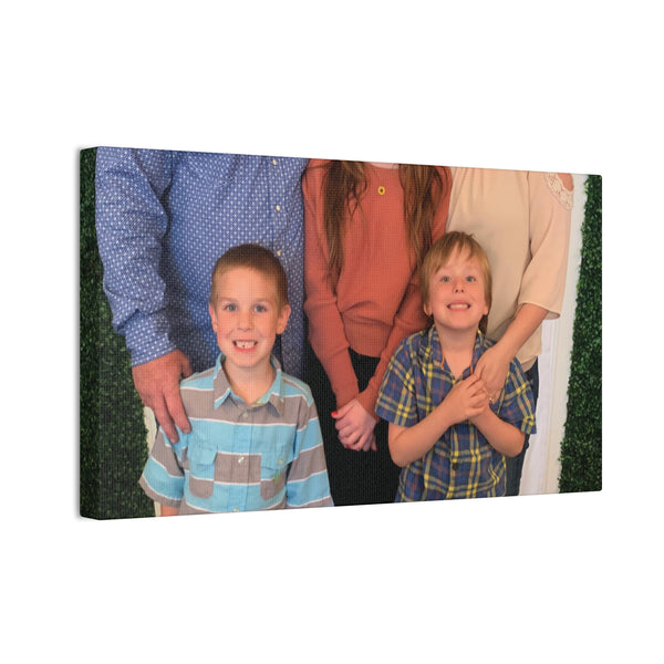 Custom Family Canvas Print, Wall Art, Home Decor, Family Portrait, Gift Idea for Holidays, Personalized Art for Family