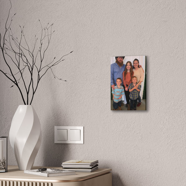 Custom Family Canvas Print, Wall Art, Home Decor, Family Portrait, Gift Idea for Holidays, Personalized Art for Family