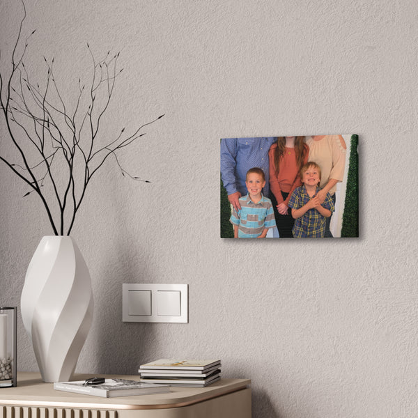 Custom Family Canvas Print, Wall Art, Home Decor, Family Portrait, Gift Idea for Holidays, Personalized Art for Family