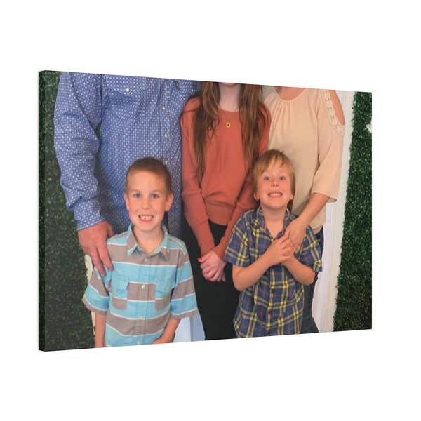 Custom Family Canvas Print, Wall Art, Home Decor, Family Portrait, Gift Idea for Holidays, Personalized Art for Family