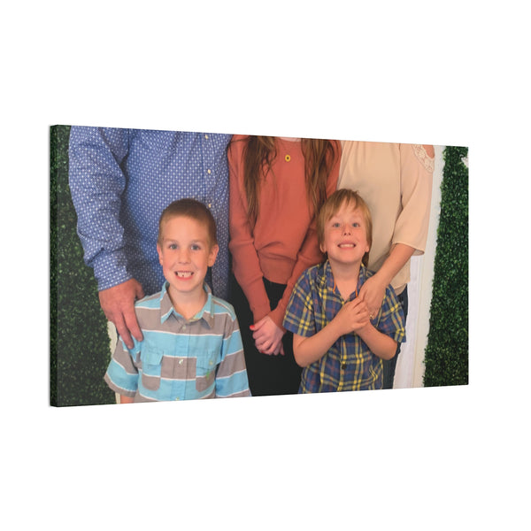 Custom Family Canvas Print, Wall Art, Home Decor, Family Portrait, Gift Idea for Holidays, Personalized Art for Family