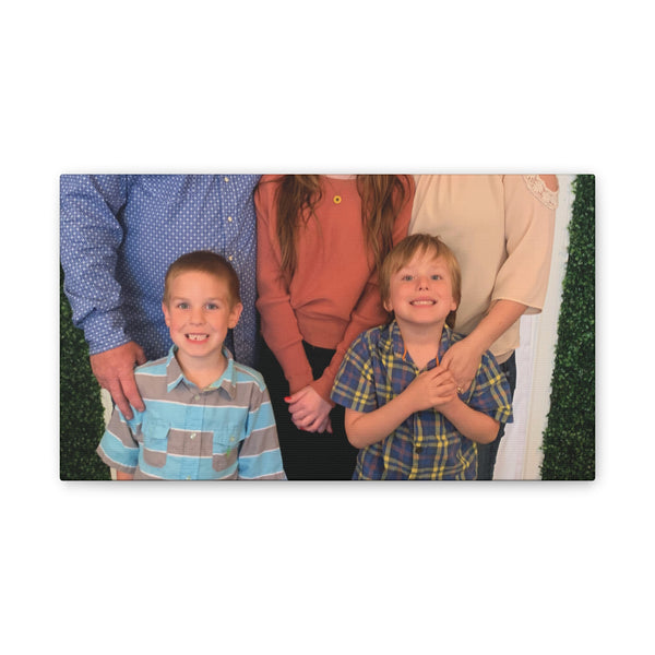 Custom Family Canvas Print, Wall Art, Home Decor, Family Portrait, Gift Idea for Holidays, Personalized Art for Family