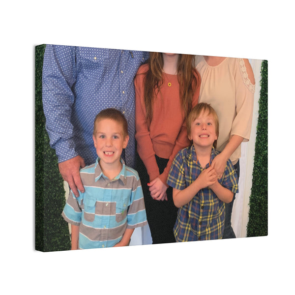 Custom Family Canvas Print, Wall Art, Home Decor, Family Portrait, Gift Idea for Holidays, Personalized Art for Family