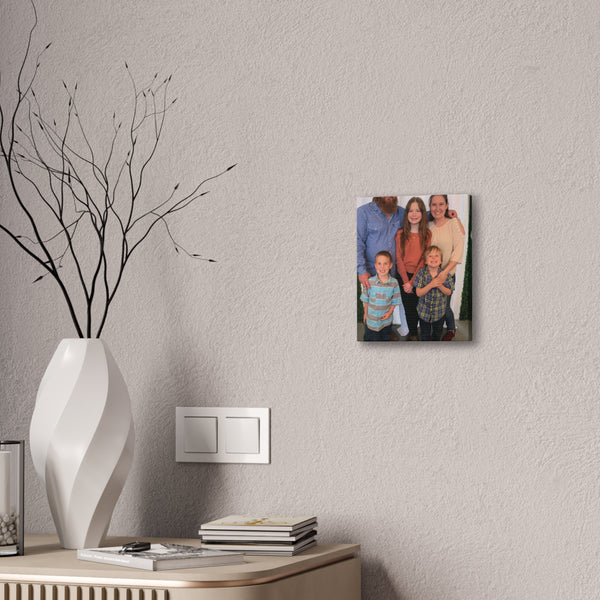 Custom Family Canvas Print, Wall Art, Home Decor, Family Portrait, Gift Idea for Holidays, Personalized Art for Family