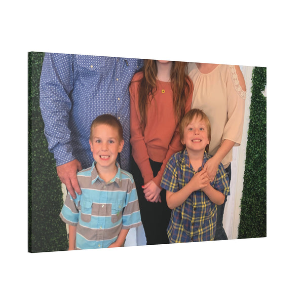 Custom Family Canvas Print, Wall Art, Home Decor, Family Portrait, Gift Idea for Holidays, Personalized Art for Family
