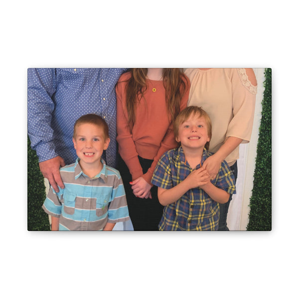 Custom Family Canvas Print, Wall Art, Home Decor, Family Portrait, Gift Idea for Holidays, Personalized Art for Family