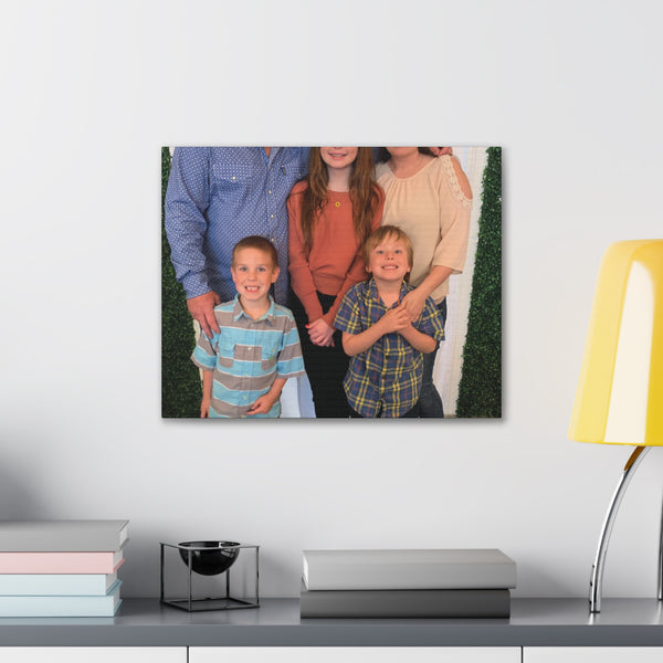 Custom Family Canvas Print, Wall Art, Home Decor, Family Portrait, Gift Idea for Holidays, Personalized Art for Family