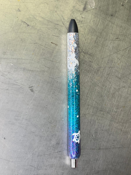 Resin glitter pens