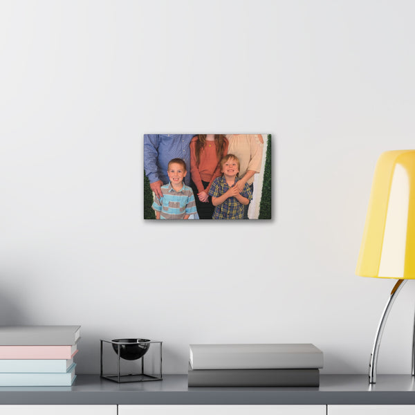 Custom Family Canvas Print, Wall Art, Home Decor, Family Portrait, Gift Idea for Holidays, Personalized Art for Family