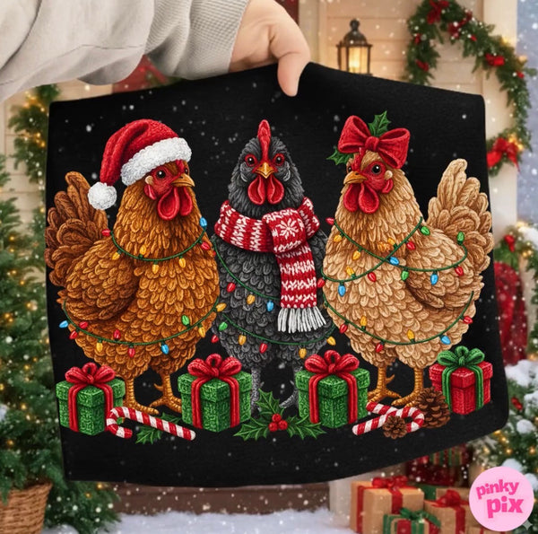 CHRISTMAS CHICKENS